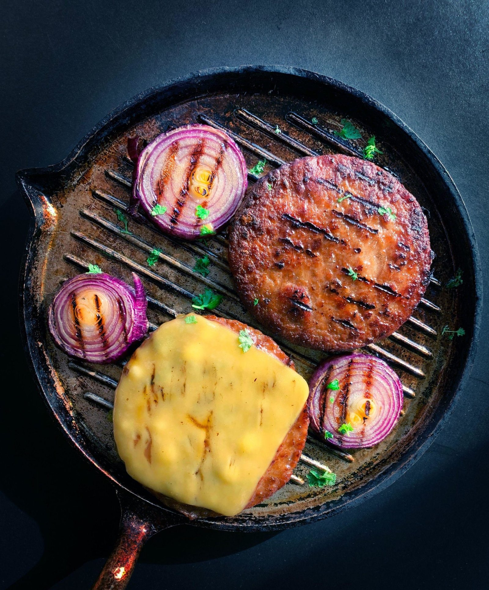 Homemade chipotle burger patties ready for grilling