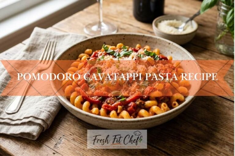 Pomodoro Cavatappi Pasta Recipe