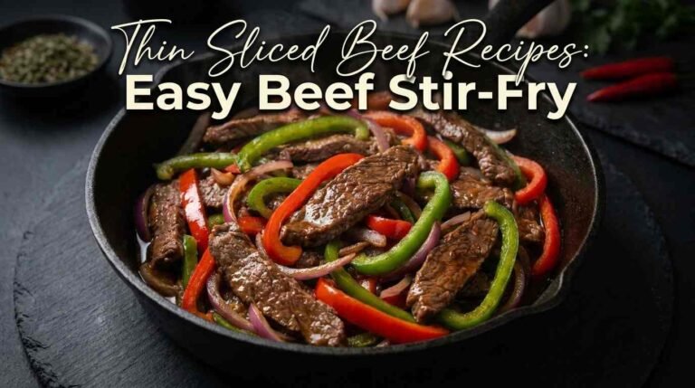Thin Sliced Beef Recipes Easy Beef Stir-Fry