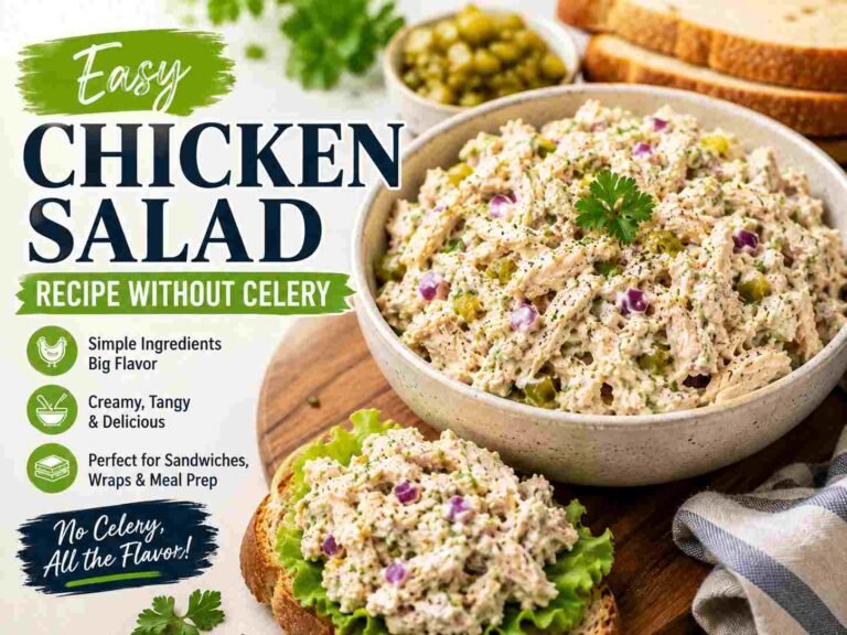 Easy Chicken Salad Recipe Without Celery