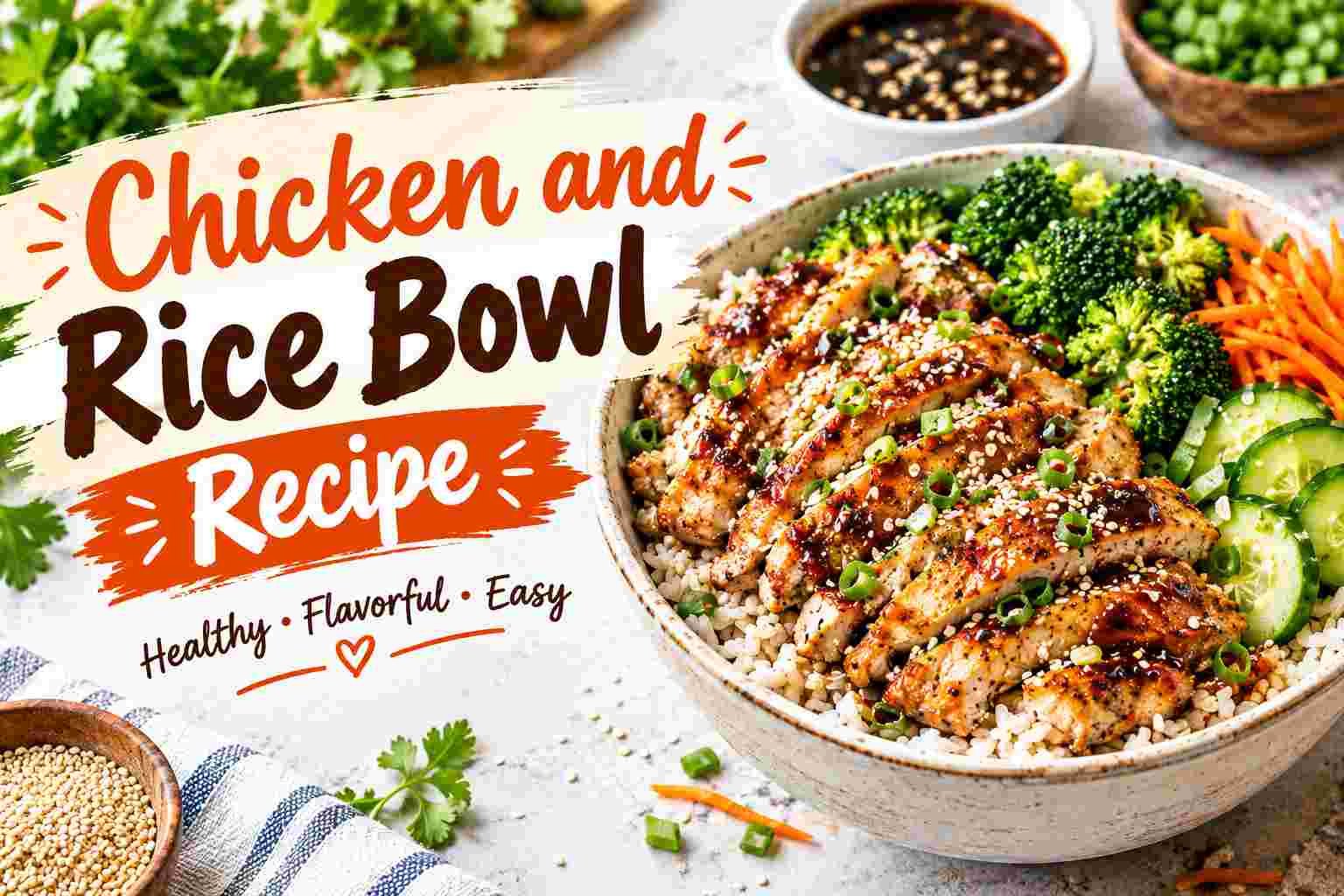 Chicken and Rice Bowl Recipe